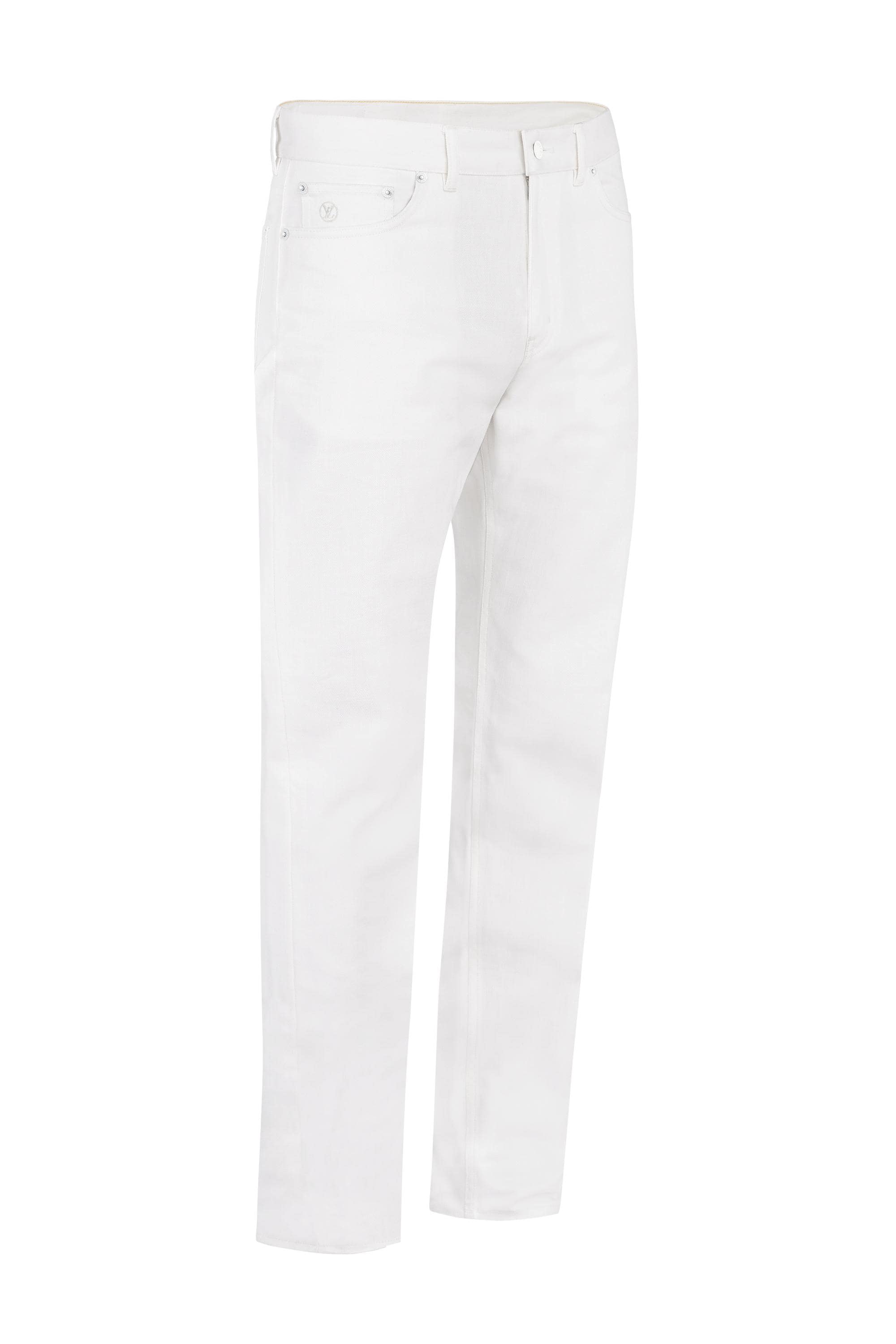 White Louis Vuitton Pants 2025 | chialvo.net